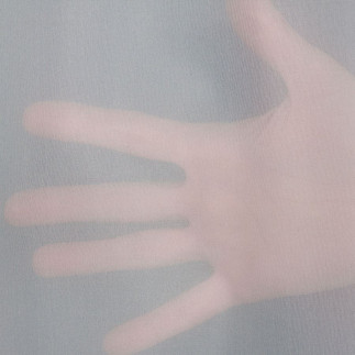 Voile woal soft touch z ołowianką, wysokość 300cm, kolor 004 szary