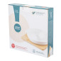 Porcelanowe naczynie dzielone z bambusową podstawą 20,5x20,5x2,5 cm EAN: 5904252389317