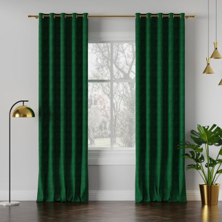 Milas tkanina dekoracyjna, wysokość 290cm, kolor 789 butelkowa zieleń