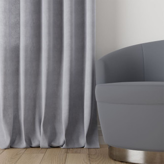 Milas tkanina dekoracyjna, wysokość 290cm, kolor 448 pastelowy szary