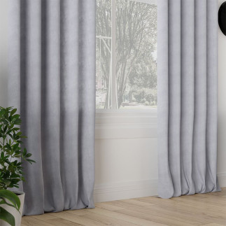 Milas tkanina dekoracyjna, wysokość 290cm, kolor 448 pastelowy szary