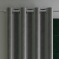 Velvi zasłona gotowa na przelotkach ciemny szary antracytowy 140x160 cm EAN: 5907693259980