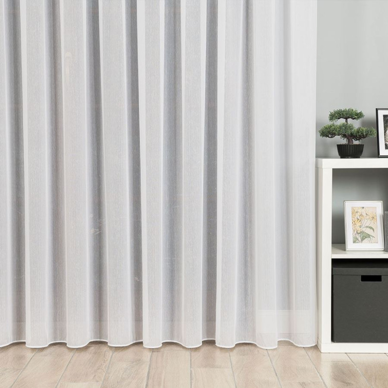 Firanka Fantazyjna z Ołowianką 300cm Biała z Błyszczącą Nitką EAN: 2010000566572