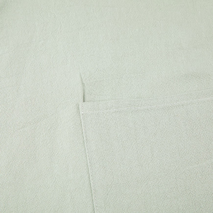 Fartuch kuchenny z kieszonką 100% bawełna szałwia jasna zieleń 65x80 cm EAN: 5904252388563