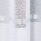 Firanka Fantazyjna Biała ze Srebrnym Pasem, Wzór na Dole, 250cm, EAN: 2010000563601