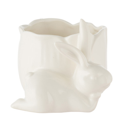 Pojemnik ceramiczny zając 13x11x10 cm
