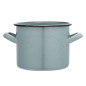 Garnek prosty 1,5l śr.14cm wys.11cm szałwiowy nakrapiany EAN: 5906948742963