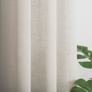Firanka fantazyjna z ołowianką, wysokość 330cm, kolor 002 szary