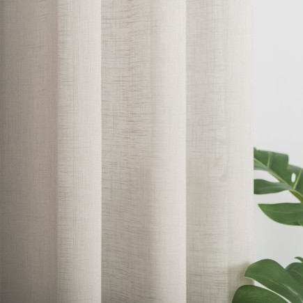 Firanka fantazyjna z ołowianką, wysokość 330cm, kolor 002 szary