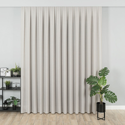 Firanka fantazyjna z ołowianką, 330cm, kolor szary 002, EAN: 5907693262171