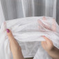 Firanka Fantazyjna z Wzorem Pasowym i Ołowianką, 310cm, Biała z Lurexem EAN: 5907693250871