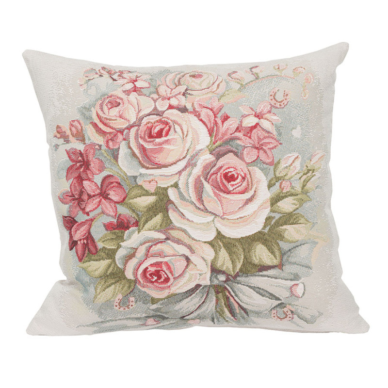 Kwiaty Vintage Poszewka Dekoracyjna Gobelinowa 45x45cm Kolor 001 EAN: 5907693244290