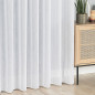 Firanka fantazyjna z ołowianką 310cm, kolor biały 001 - EAN: 5907693250864