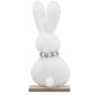 Figurka Boucle Zając Biały 17x3x19 cm, EAN: 5904252385319