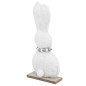 Figurka Boucle Zając Biały 17x3x19 cm, EAN: 5904252385319