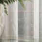 Firanka Fantazyjna Pasowa Offwhite z Jasnoszarymi Pasami 305cm EAN: 5907693250840