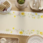 Bieżnik Wiosenna Polana Nina wodoodporna 38x160 cm beżowy EAN: 5907693271708
