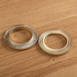 Przelotka plastikowa uniwersalna złoto mat, 10szt., śr wew 35,5mm, zewn. 57,5mm EAN: 5907443451503