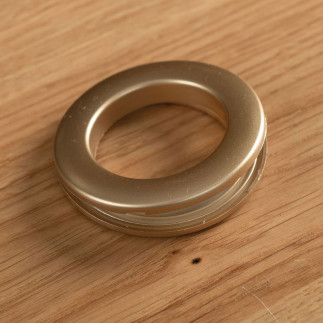 Przelotka plastikowa uniwersalna, 10szt.,śr wew 35,5mm zewn. 57,5mm, kolor złoto mat 030