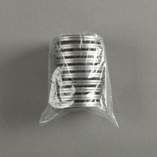 Przelotka plastikowa uniwersalna, 10szt.,śr wew 35,5mm zewn. 57,5mm, kolor inox 022