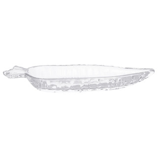 Patera szklana marchewka 16,5x8x3,5 cm EAN: 5904252386729