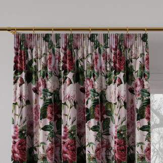 Morena tkanina dekoracyjna velvet, 150cm, kolor 002 różowy