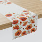 Bieżnik wodoodporny Maki 38x140cm czerwony EAN: 5907693256750
