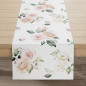 Lanosa Bieżnik Wodoodporny Velvet 40x180 cm Różowy, EAN: 5907693249578