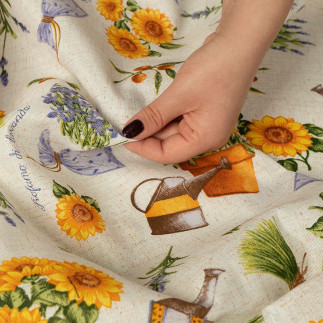 Lawenda tkanina dekoracyjna, 140cm, kolor 001