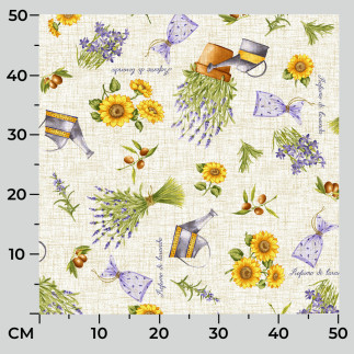 Lawenda tkanina dekoracyjna, 140cm, kolor 001