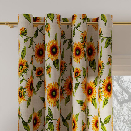 Słoneczniki tkanina dekoracyjna, 140cm, kolor 001