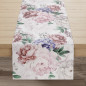 Peoni bieżnik wodoodporny velvet różowy 40x160cm, EAN: 5907693249455
