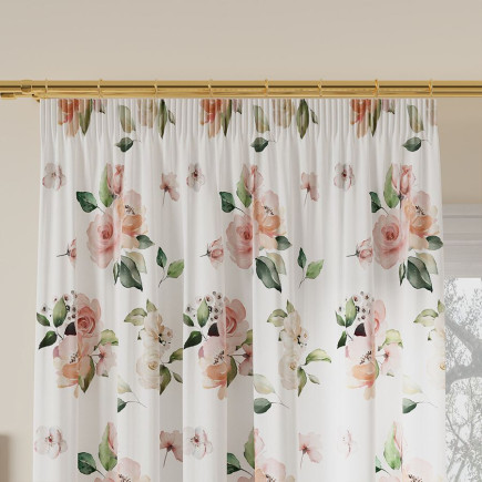 Lanosa tkanina dekoracyjna oxford, 140cm, kolor 001 różowy