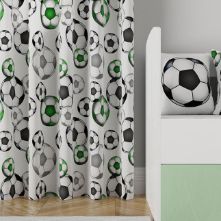 Futbol tkanina dekoracyjna oxford, 140cm, kolor 003 zielony