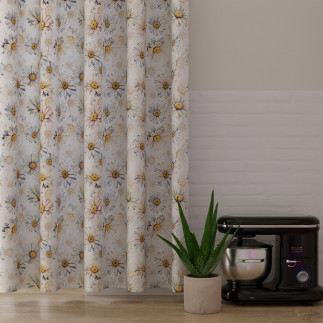 Stokrotki tkanina dekoracyjna oxford wodoodporny, szerokość 145cm, kolor 001