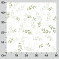 Wiosenne Listki - Tkanina Dekoracyjna Oxford Wodoodporna Zielona 145cm EAN: 5907693270398