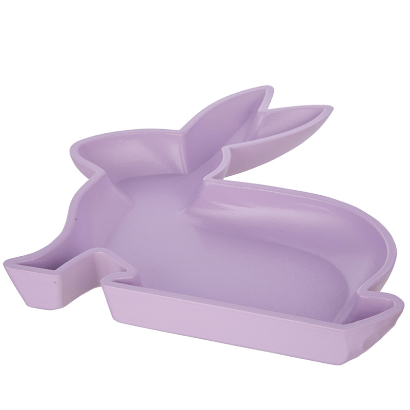 Patera ozdobna MDF fioletowa 23x29,5 cm EAN: 5904252385760