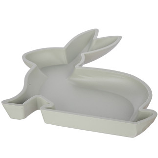 Patera ozdobna mdf, 23x29,5x3 cm, kol. zielony