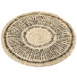 Mata stołowa naturalna 38 cm dekoracyjna sun EAN: 5904252387610