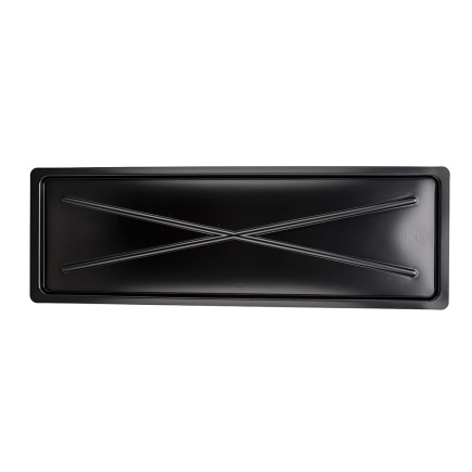 Tacka czarna szeroka 75x24,7cm (do suszarki meblowej 80cm)