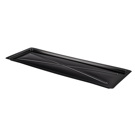 Tacka czarna szeroka 75x24,7cm (do suszarki meblowej 80cm)