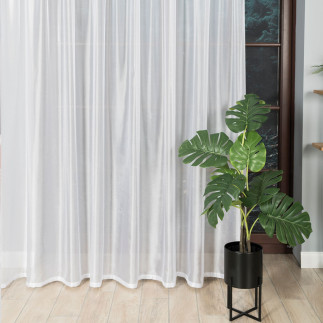 Firanka fantazyjna, wysokość 290cm, kolor 001 biały