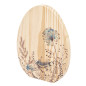 Figurka Drewniana Jajko Dekoracyjne Serenity EAN: 5904252384701