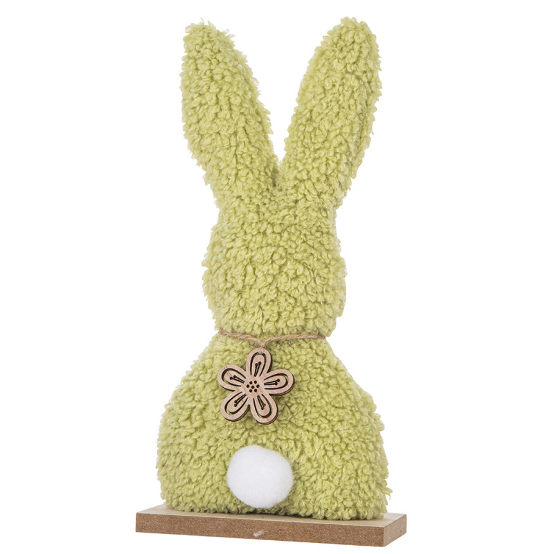 Figurka Boucle Zając Zielony 12x5x25 cm, EAN: 5904252386064