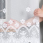 Firanka żakardowa pasowa 160cm, kolor biały 001, EAN: 2010000174760