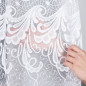 Firanka żakardowa pasowa 150cm, kolor biały - EAN: 2010000400562