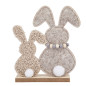 Figurka Boucle Zając Beżowy 13x4,5x17 cm EAN: 5904252385258