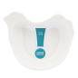 Naczynie kurka porcelanowe kremowe 14x11x3 cm, EAN: 5904252392669