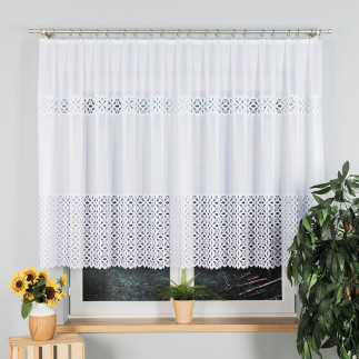 Firankażakardowa Pasowa 130cm Biała EAN: 2010000627976