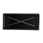 Tacka czarna szeroka 50,5x22,5cm (do suszarek 50cm) EAN: 5906551042184